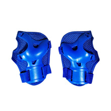 Load image into Gallery viewer, Chaser Kids Advanced Arm Knee Wrist Protectors for Skate Scooter Bike Blue