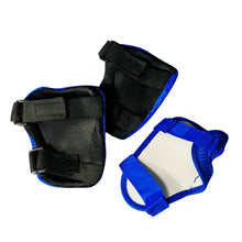 Load image into Gallery viewer, Chaser Kids Advanced Arm Knee Wrist Protectors for Skate Scooter Bike Blue