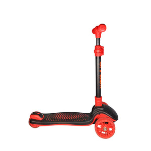 Chaser Pop Dots Folding Scooter (5939)-Jet Black