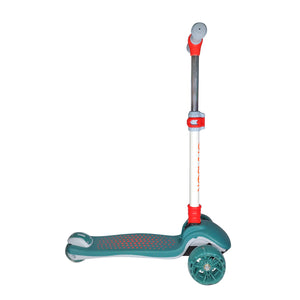 Chaser Pop Dots Folding Scooter (5939)-Teal Green
