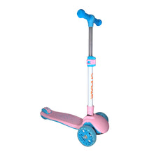 Load image into Gallery viewer, Chaser Pop Dots Folding Scooter (5939)-Pastel Pink