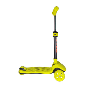 Chaser Pop Dots Folding Scooter (5939)-Lime Green
