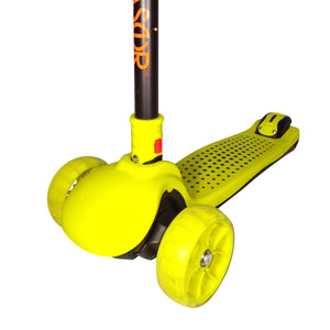 Chaser Pop Dots Folding Scooter (5939)-Lime Green