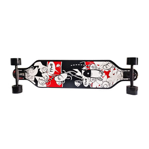 Chaser 38'' Mayo Maple Wooden Long Board -Say What!?
