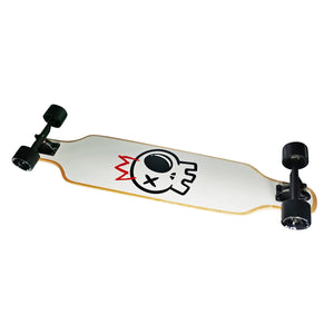 Chaser 38'' Mayo Maple Wooden Long Board -Bone Head
