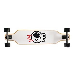 Chaser 38'' Mayo Maple Wooden Long Board -Bone Head