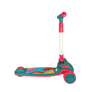 Chaser Rainbow Blast Folding Scooter (S808)- Teal Green