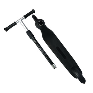 Chaser T1 Manual Kick Scooter for Kids, Teens to Adult Scooter -Black