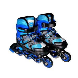 PA XGC Adjustable Inline Roller Skates JR (E029) S/M/L- Blue