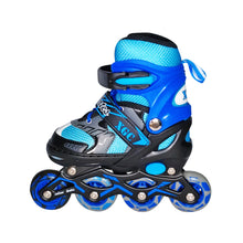 Load image into Gallery viewer, PA XGC Adjustable Inline Roller Skates JR (E029) S/M/L- Blue
