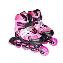 Load image into Gallery viewer, PA XGC Adjustable Inline Roller Skates JR (E029) S/M/L- Pink