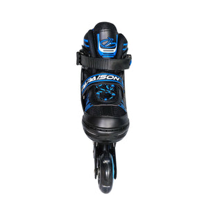 PA Papaison Adjustable Inline Roller Skates (E030) Medium/Large/XLarge - Blue