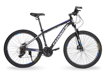 Load image into Gallery viewer, Fusion Forge Hydraulic Alloy Mountain Bike 27.5&quot; or 29&quot; in Matte Black P. Silver