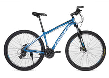 Load image into Gallery viewer, Fusion Forge Hydraulic Alloy Mountain Bike 27.5&quot; or 29&quot; in Matte Blue Silver