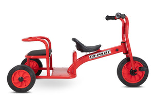 Chaser Bike with Sidecar for Kids 2 in 1 Co-Pilot Trike (E063-HQBB-5166) -Red
