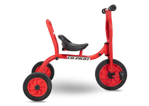 Chaser Bike with Sidecar for Kids 1 in 1 Co-Pilot Trike(E065-HQBB-5189)-Red