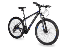 Load image into Gallery viewer, Fusion Forge Hydraulic Alloy Mountain Bike 27.5&quot; or 29&quot; in Matte Black P. Silver