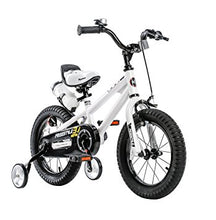 Load image into Gallery viewer, RoyalBaby Kids Bike 12&quot; White for 2-5 Years Old BMX Freestyle