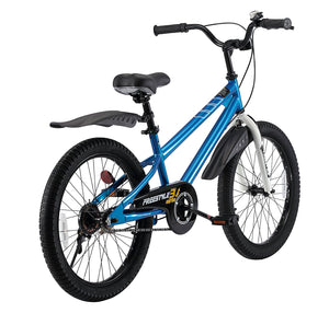 RoyalBaby Kids Bike 20" Blue for 8-12 Years Old BMX Freestyle