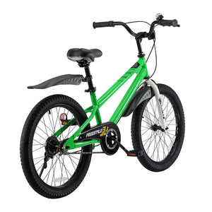 RoyalBaby Kids Bike 20" Green for 8-12 Years Old BMX Freestyle