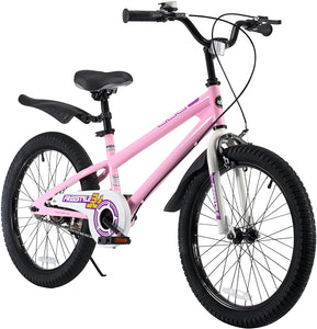 RoyalBaby Kids Bike 20" Pink for 8-12 Years Old BMX Freestyle