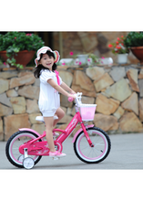 Load image into Gallery viewer, RoyalBaby Kids Bike 12&quot; Pink for 2-5 Years Old Mermaid Bike