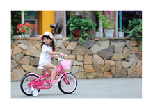 Load image into Gallery viewer, RoyalBaby Kids Bike 12&quot; Pink for 2-5 Years Old Mermaid Bike