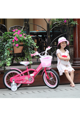 Load image into Gallery viewer, RoyalBaby Kids Bike 12&quot; Pink for 2-5 Years Old Mermaid Bike