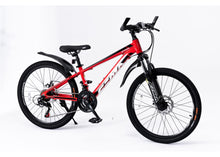 Load image into Gallery viewer, RoyalBaby RoyAlloy Mountain Bike 24&quot; 21-S(24-25)-Red