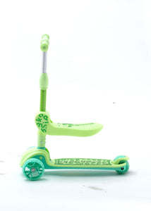 RoyalBaby Chipmunk 2 in 1 Toddler Kids Scooter w/ Seat (CM-S2)-Green