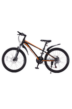 Load image into Gallery viewer, RoyalBaby RoyAlloy Mountain Bike 24&quot; 21-S(24-25)-Black