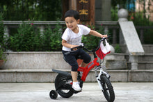 Load image into Gallery viewer, RoyalBaby Kids Bike 16&quot; Red for 4-7 Years Old Flying Bear Full Suspension Bike