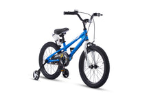 Load image into Gallery viewer, RoyalBaby Kids Bike 18&quot; Blue for 6-9 Years Old BMX Freestyle