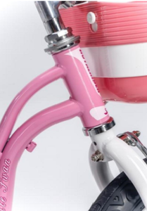 RoyalBaby Kids Bike 12" Pink for 2-5 Years Old Little Swan Girls Bike