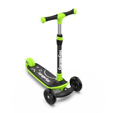 RoyalBaby Upgrade Toddler Kids Scooter(089-19)-Black/Green