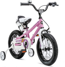 Load image into Gallery viewer, RoyalBaby Kids Bike 12&quot; Pink for 2-5 Years Old BMX Freestyle