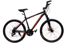 Load image into Gallery viewer, Fusion Rift Steel MTB 26&quot;/27.5&quot;-Matte Black/Red