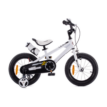 Load image into Gallery viewer, RoyalBaby Kids Bike 14&quot; White for 3-6 Years Old BMX Freestyle