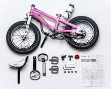 Load image into Gallery viewer, RoyalBaby Kids Bike 12&quot; Pink for 2-5 Years Old BMX Freestyle