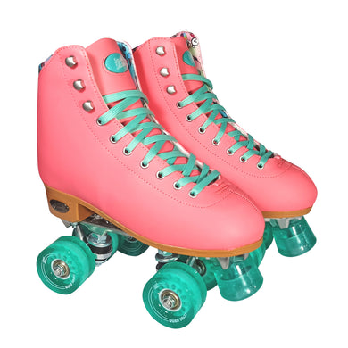 Squad Skates Vibe Roller Skates (BL-02) EU36.5/US6 to EU41/US10-Fiery Coral