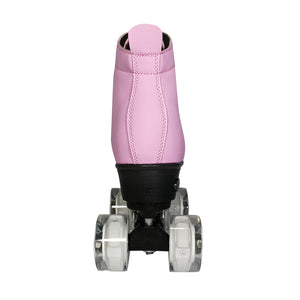 Squad Skates Mellow Roller Skates for Teens Adult with LED Wheels (F-675) EU35/US5 to EU41/US9.5 -Pink