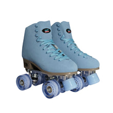 Load image into Gallery viewer, Squad Skates Vibe Suede Roller Skates 4 Wheels EU35.5/US6 to EU44/US12 in Lavender Blue