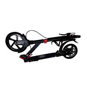 Chaser X1 Manual Kick Scooter-Black/Red