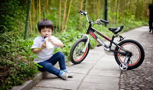 RoyalBaby Space No. 1 Aluminum Kids Bike 16"-Orange