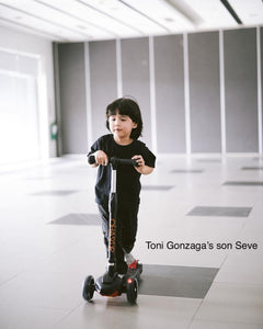 Chaser 6+ Folding Kids Kick Scooter-Black