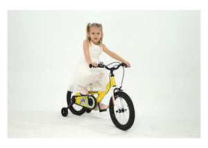 RoyalBaby Chipmunk Kids Bike 12" Yellow for 2-5 Years Old Chipmunk Submarine Bike