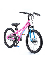 Load image into Gallery viewer, RoyalBaby Chipmunk Explorer Alloy Hydraulic 20&quot; Kids Bike  (CM20-3)-Pink