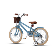 Load image into Gallery viewer, RoyalBaby Macaron Kids Vintage Bike 18&#39;&#39; for 6-9 Years Old(18B-6.3)- Light Blue