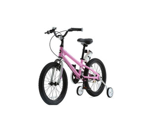 RoyalBaby Kids Bike 18" Pink for 6-9 Years Old BMX Freestyle