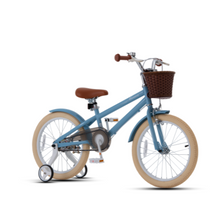 Load image into Gallery viewer, RoyalBaby Macaron Kids Vintage Bike 18&#39;&#39; for 6-9 Years Old(18B-6.3)- Light Blue